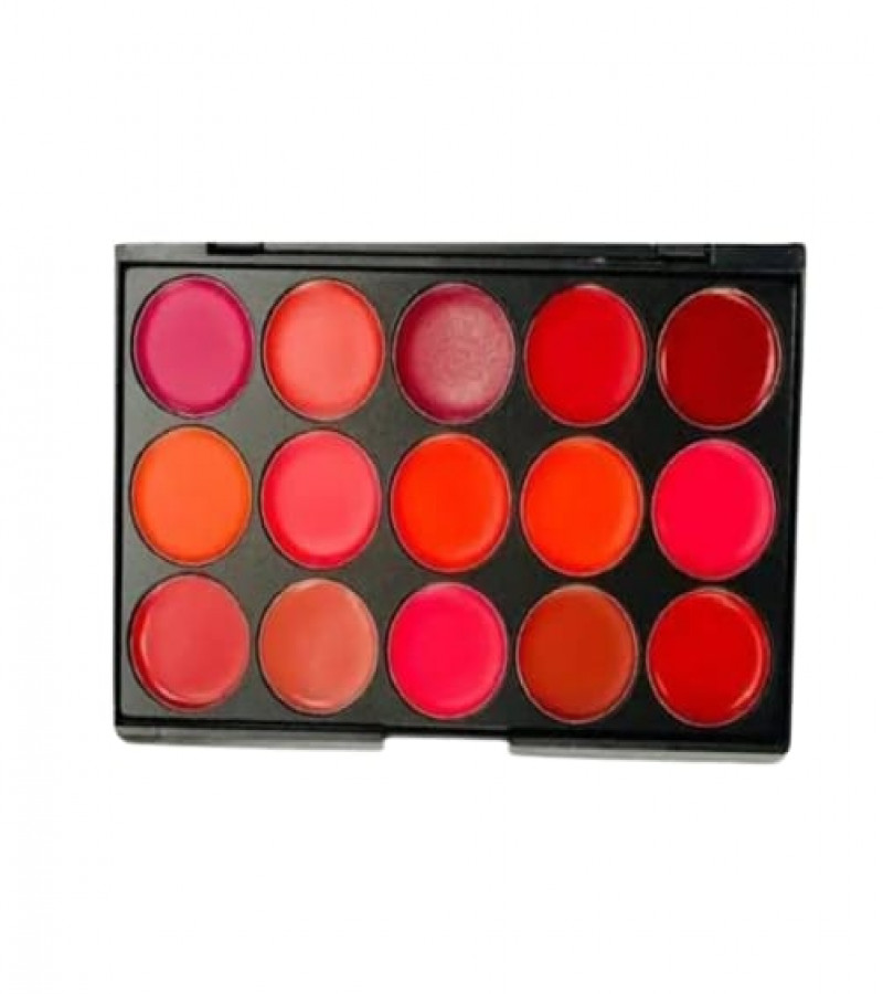 15 Colour Matte Lipstick Pallet