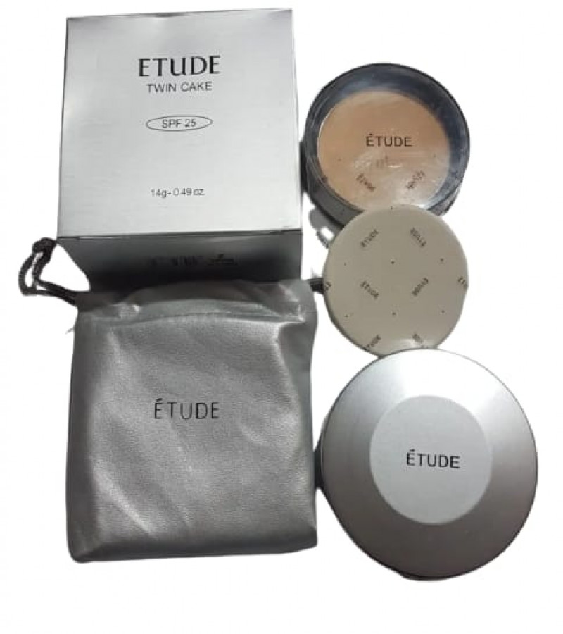 2 In 1- Face Powder Compact Kit