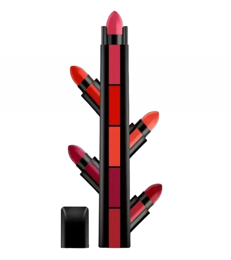 5 In 1 Matte Lipstick  Pack of 1