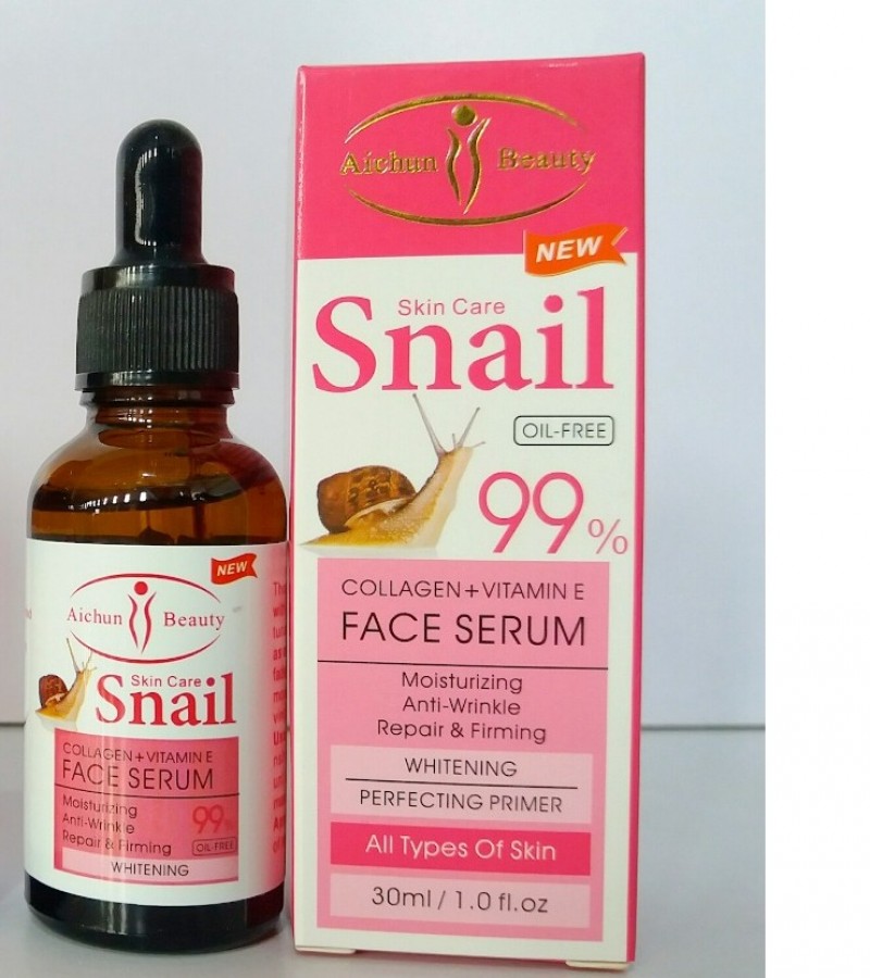 Aichun Beauty Snail Face Serum Collagen & Vitamin E
