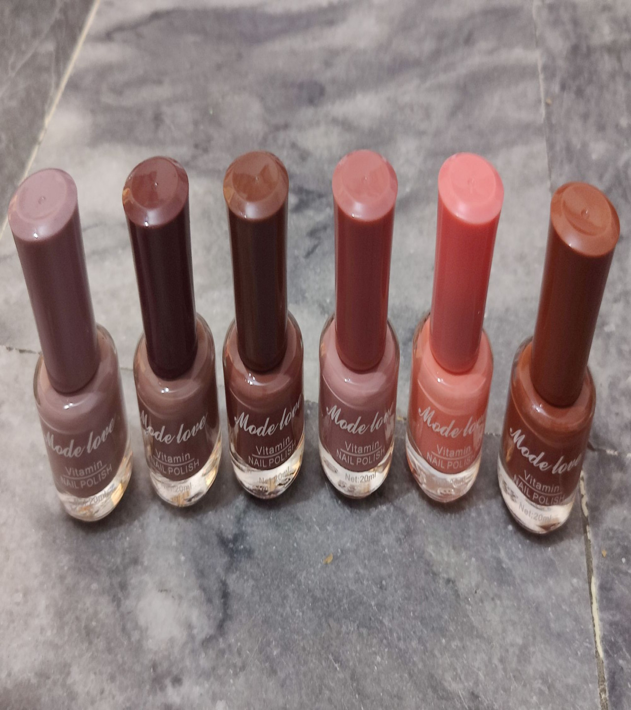 Beautiful Colour Nail Polish Pack Of 12