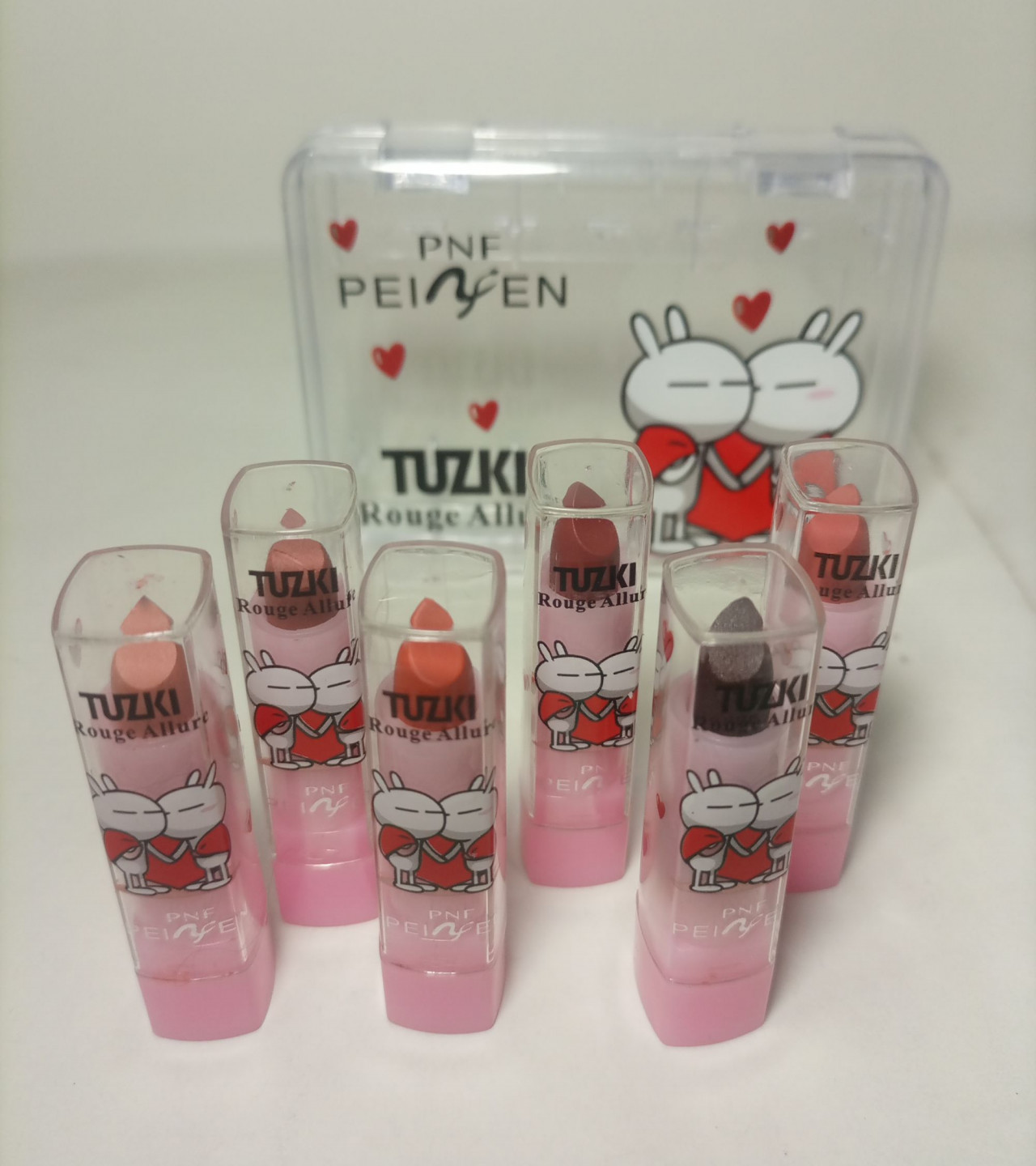 BEAUTIFUL POCKET SIZE LIPSTICK PACK OF 6 WITH BOX
