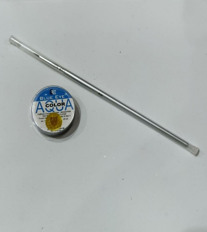 Black Colour Cake Eye Liner With Brush