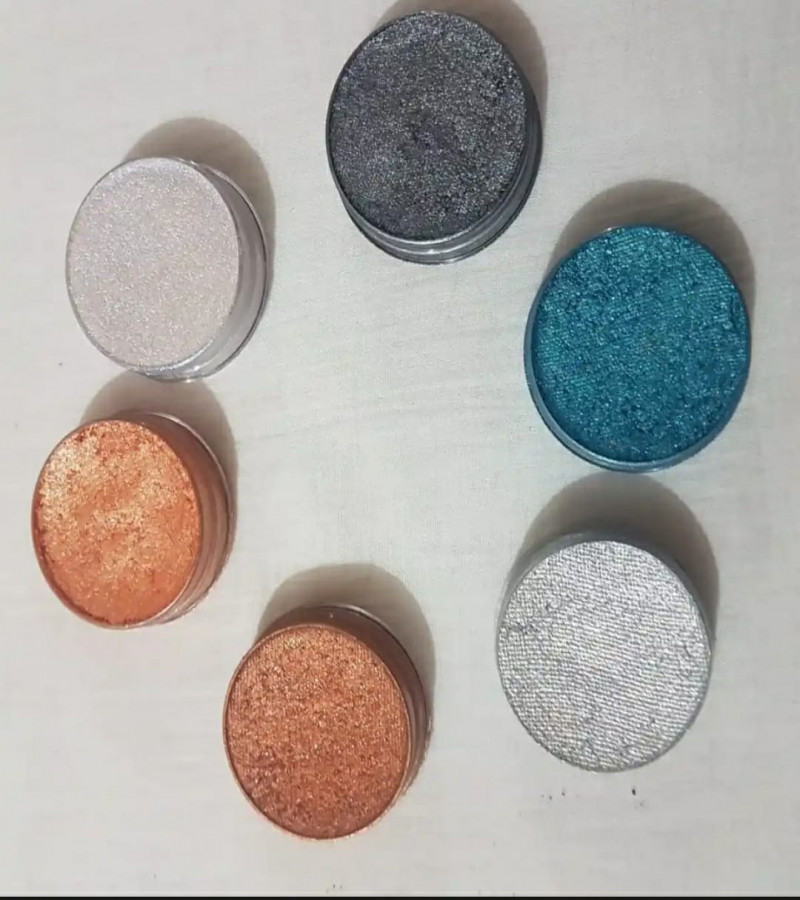 Creamy and shimmery eyeshadows pack of 12
