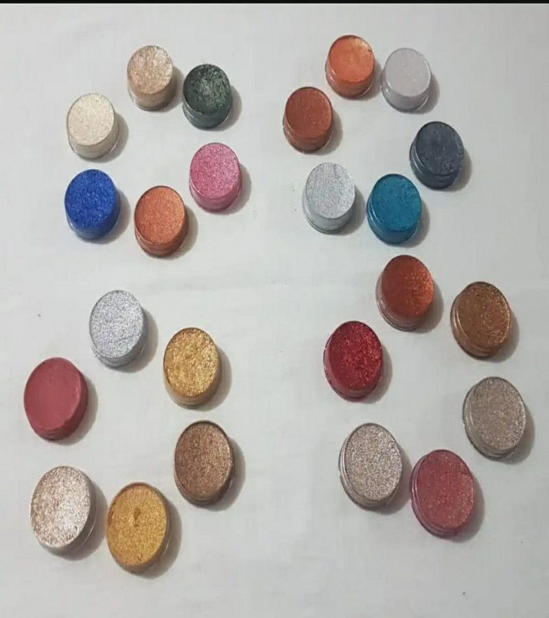 Creamy and shimmery eyeshadows pack of 12