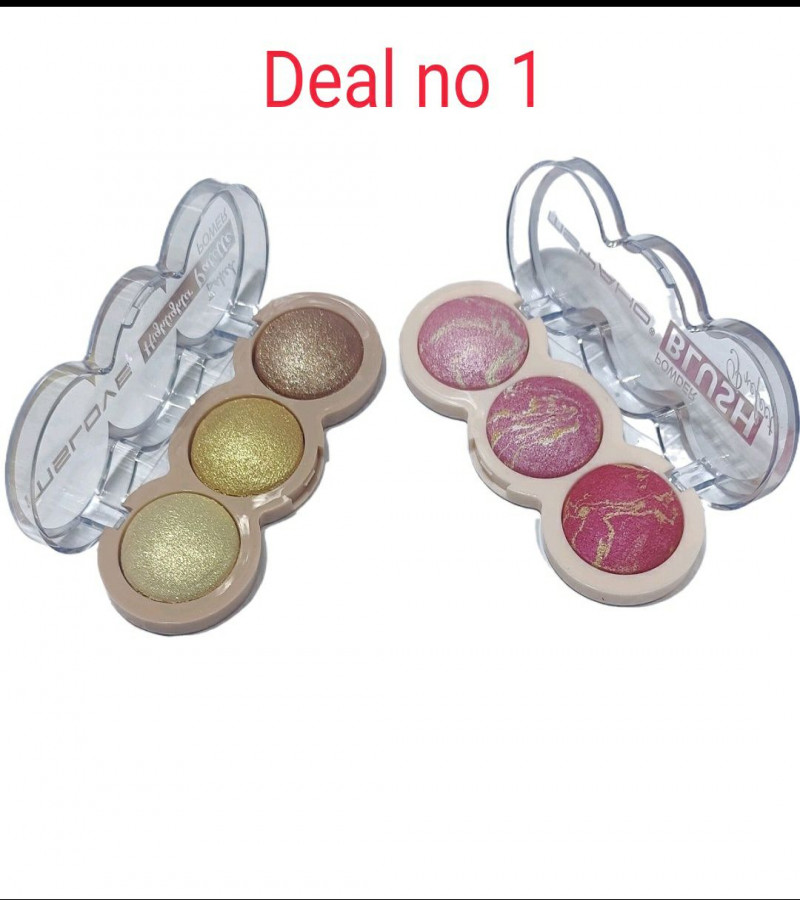 Deal no 1 Highlighter + blush 3 in 1
