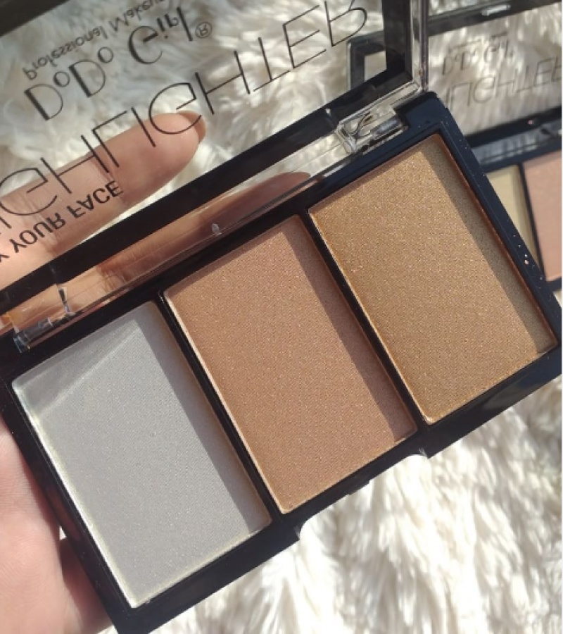 DoDo Girl Professional Makeup 02 Highlighter Shades
