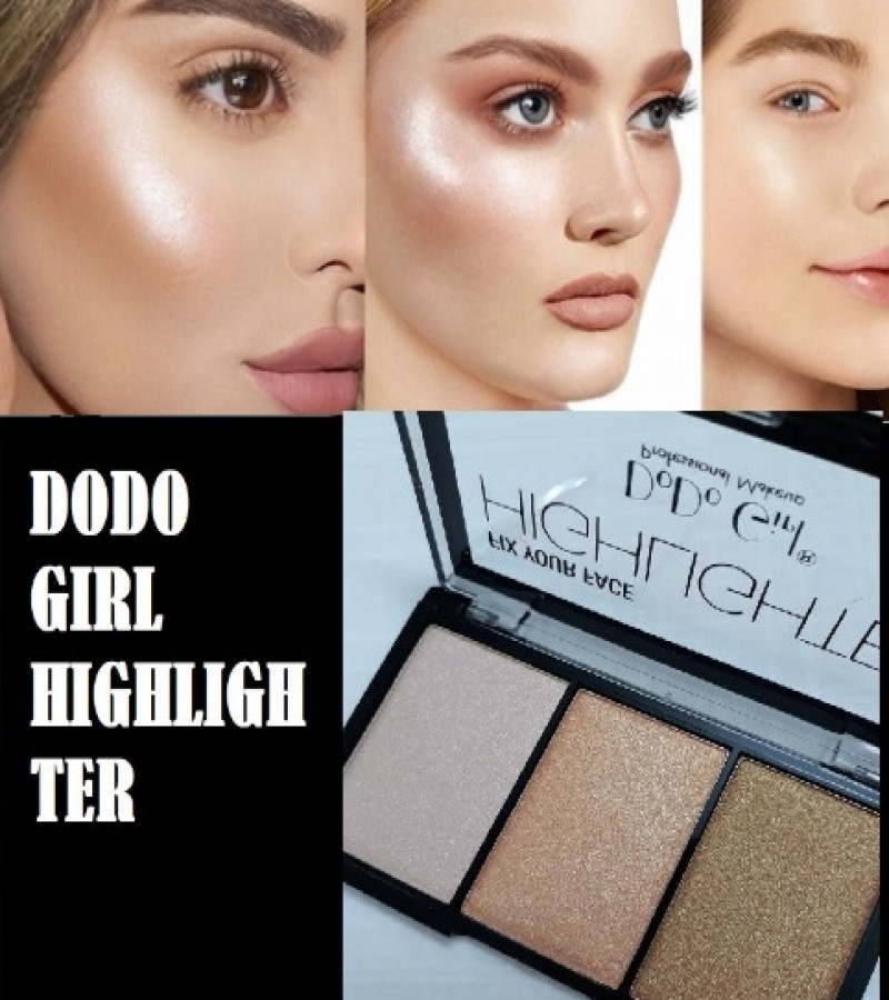 DoDo Girl Professional Makeup 02 Highlighter Shades