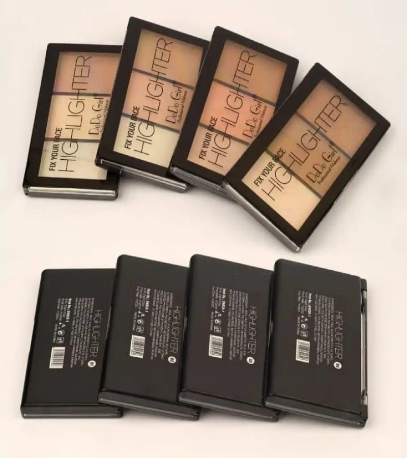 DoDo Girl Professional Makeup 02 Highlighter Shades