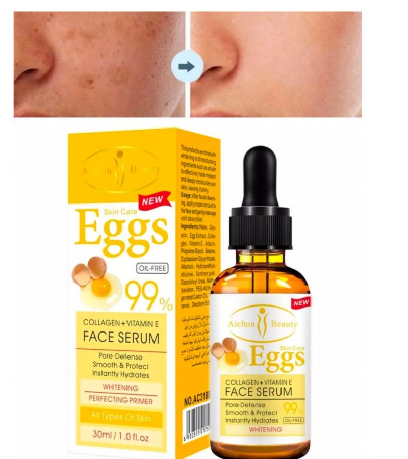 Eggs Collagen Plus Vitamin E Face Serum Perfecting Primer 30 ml
