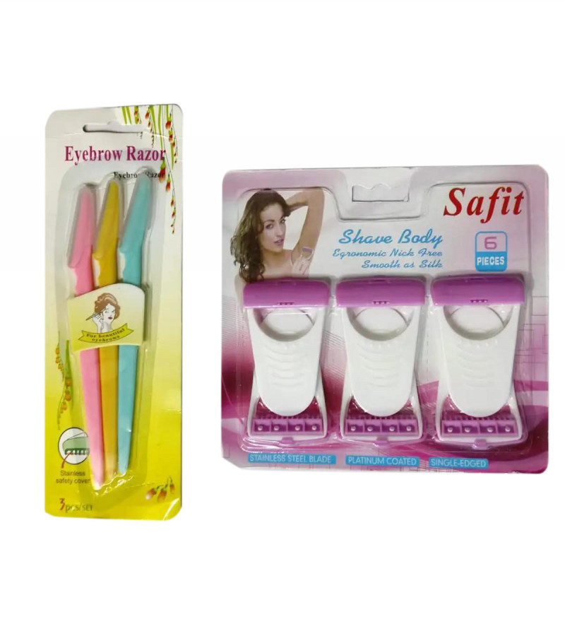 Eye Brows and Underarm razers pack of 2