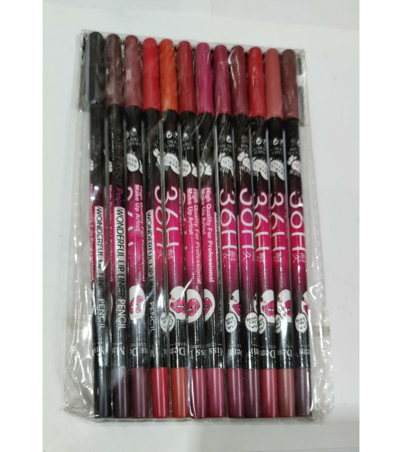 Eye Pencils 12 Colour Available Pack of 12