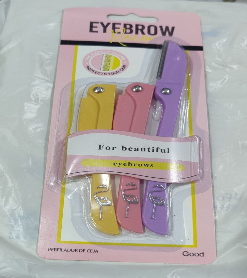 EYEBROW RAZOR PARK OF 3