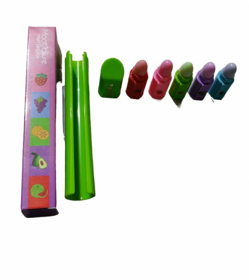 Fruity Bliss 5-in-1 Lip Balm Fruit Lipstick for Nourished and Vibrant Lips