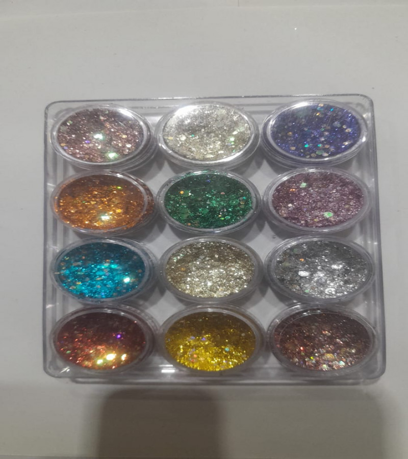 Gel glitter water proof Eye Shadows