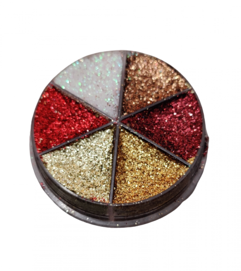 Glitter eyeshadow beautiful pack of 6