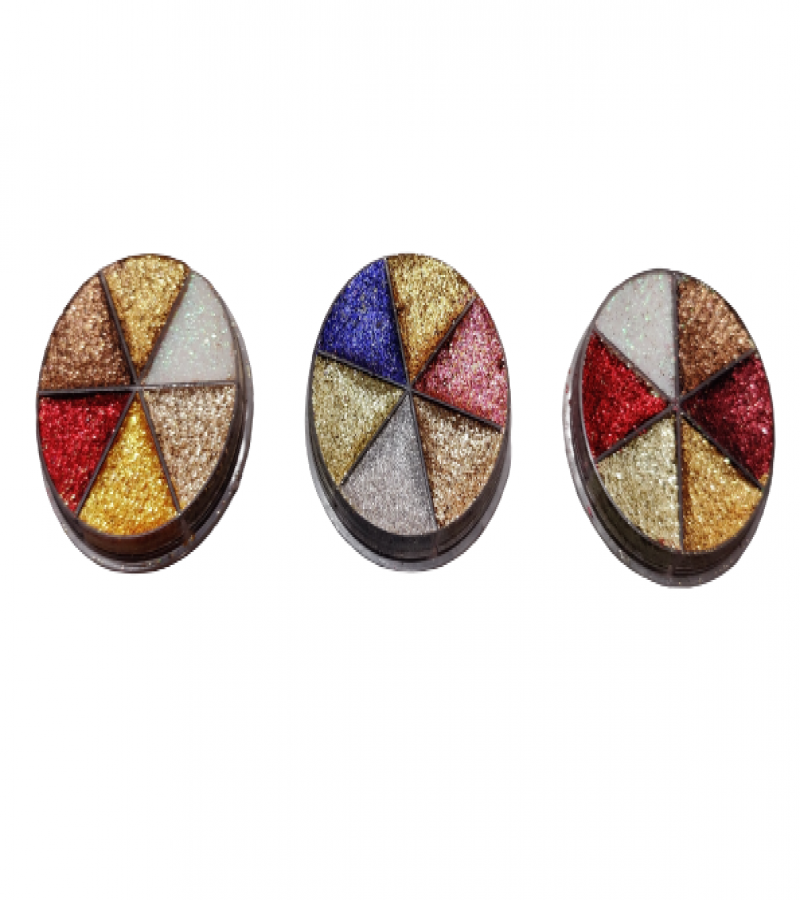 Glitter eyeshadow beautiful pack of 6