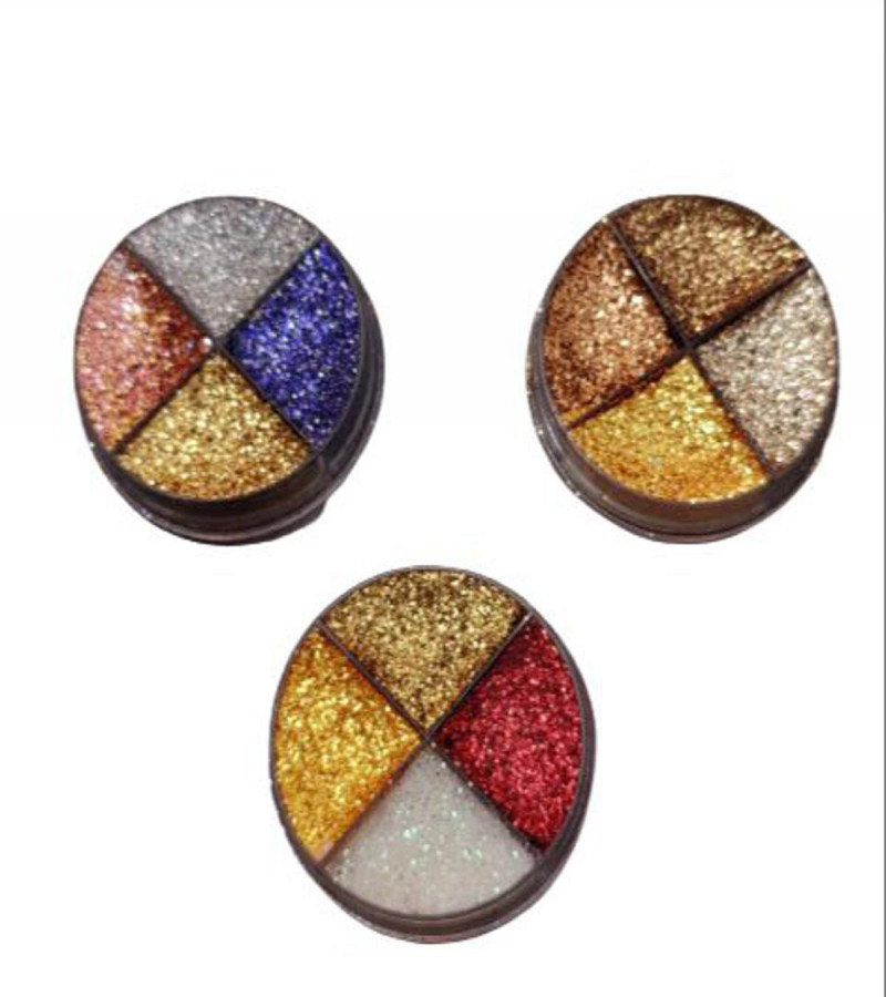 Glitter eyeshadows pack of 3
