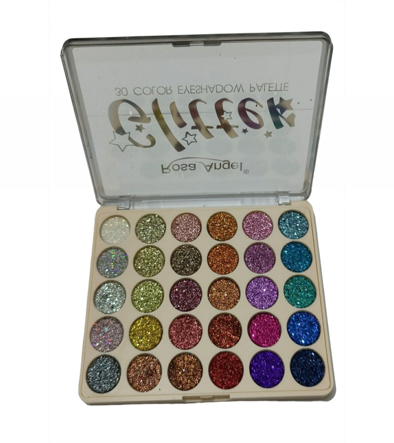 Glitter Eyeshadows Palette 30 Colour Pack of 1