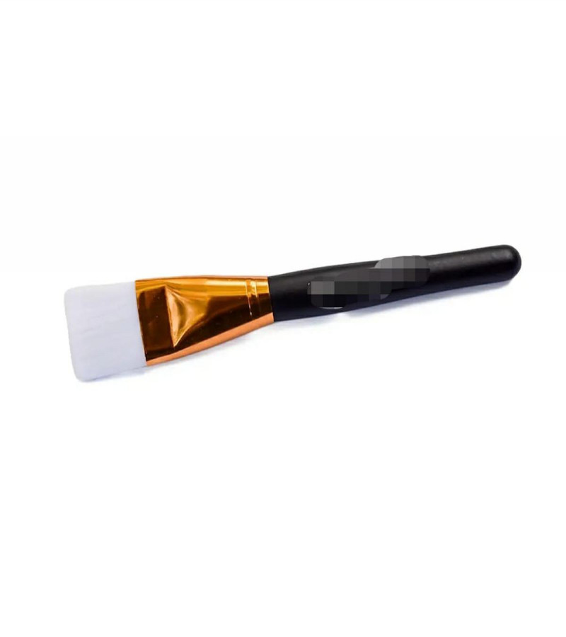Glowing Elegance Derma Shine Black Mask Brush for Effortless Application - Perfect for Makeup and Parlor Use