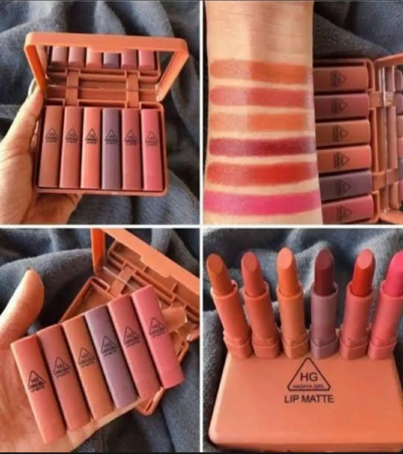 Lipstick high-quality pack of 6 pocket pack