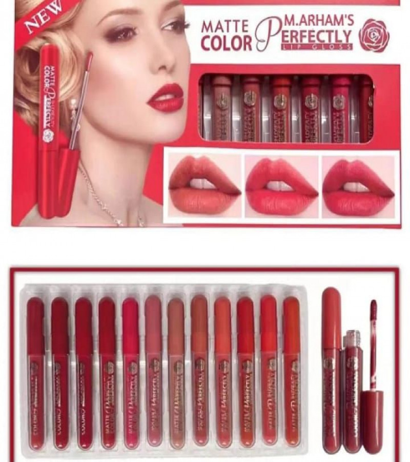 Lustrous Plump Beauty 3D Lips Gloss Collection 12 Shades of Enchanting Glamous