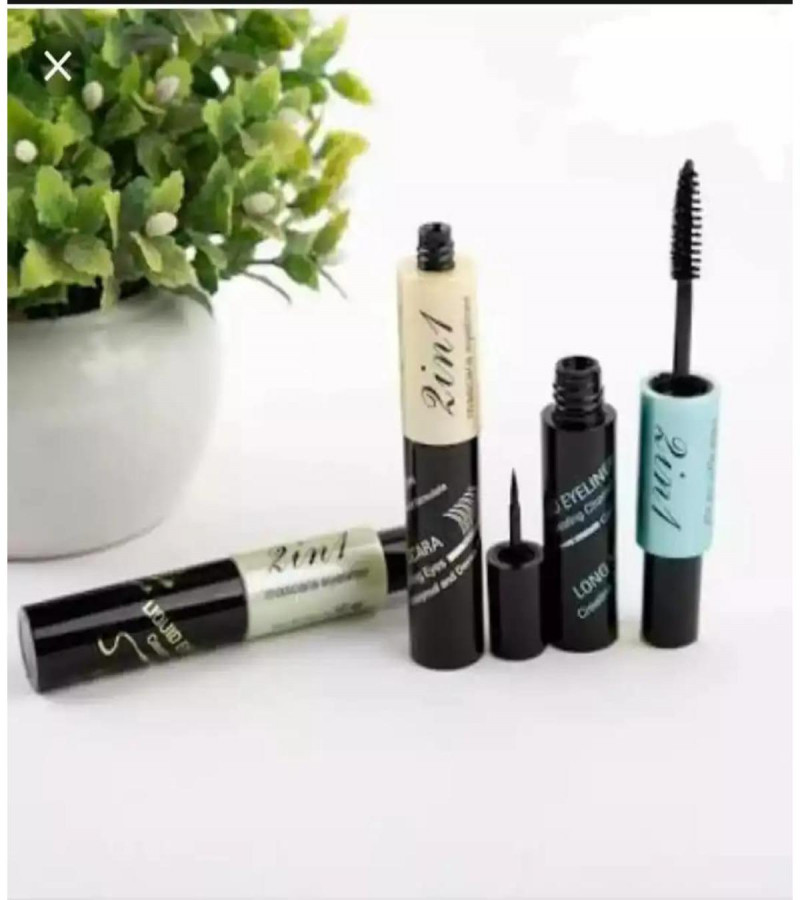 Masara and eyeliner 2 in 1