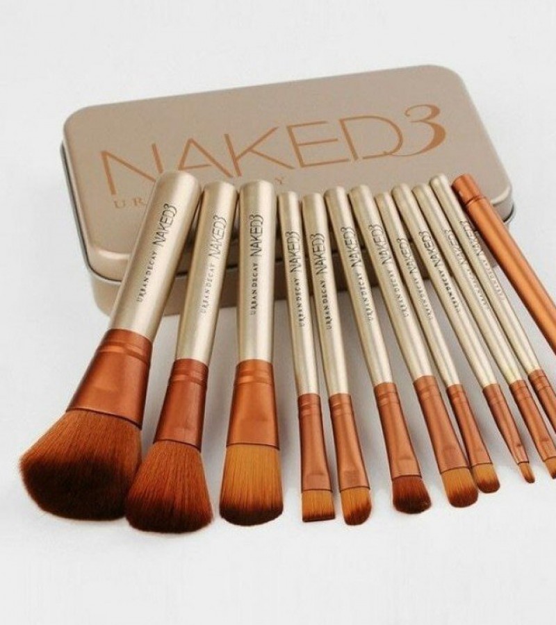 Naked3 Makeup Brush Set