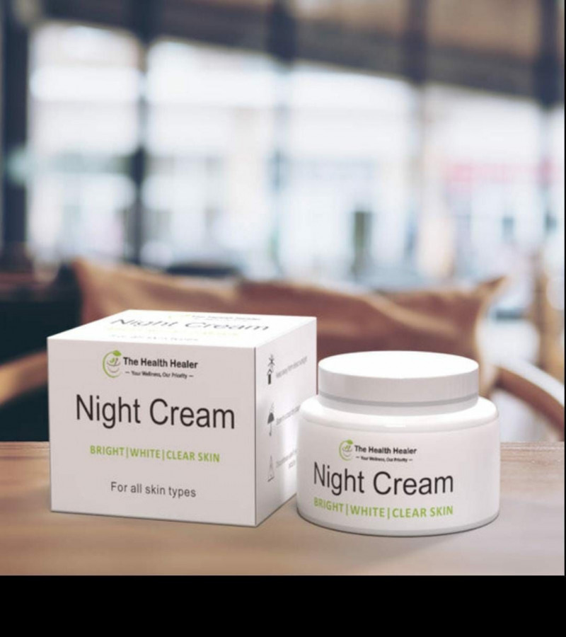 Night cream the healty healer extreme strong whitening and aging..