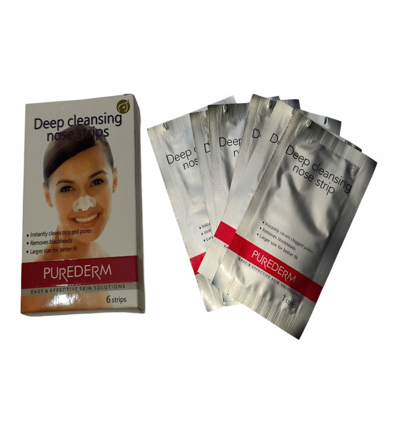 Nose strips for deep cleansing pack of 6
