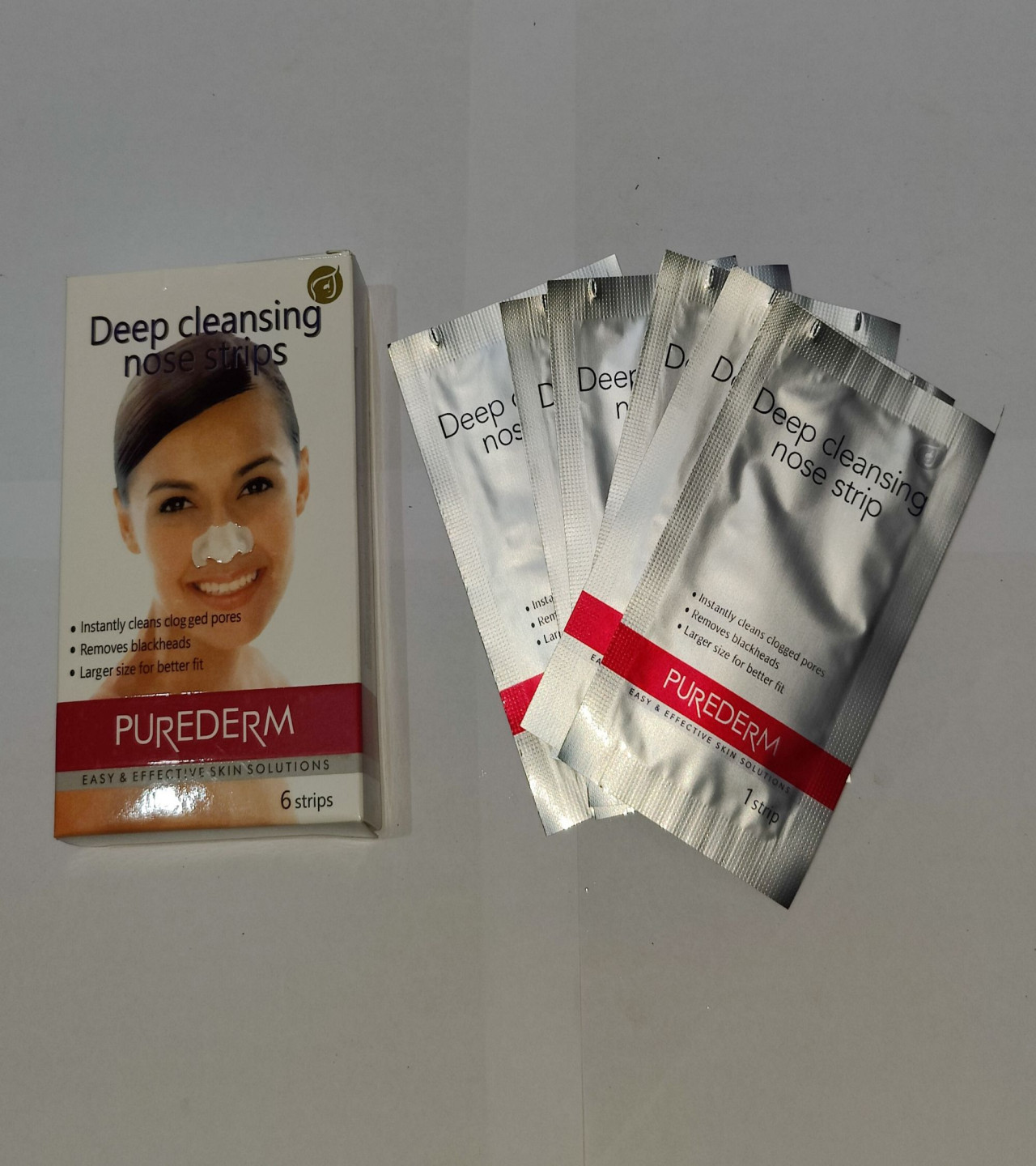 Nose strips for deep cleansing pack of 6