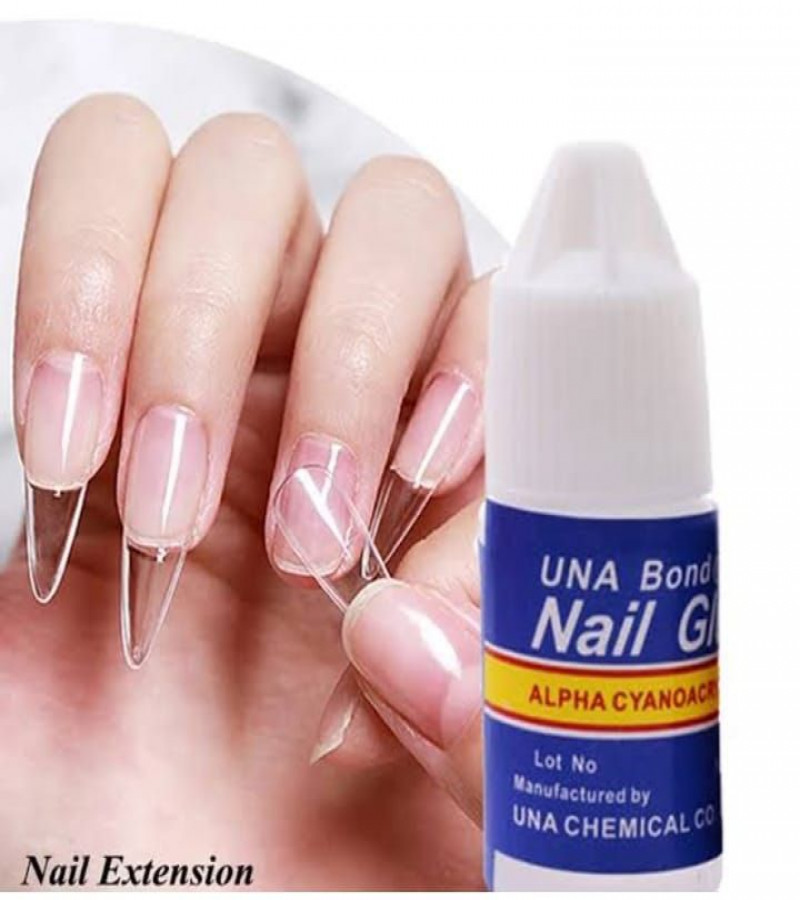 Secure Stylings: Pack of 5 Nails Glue for Long-Lasting and Flawless Nail Art