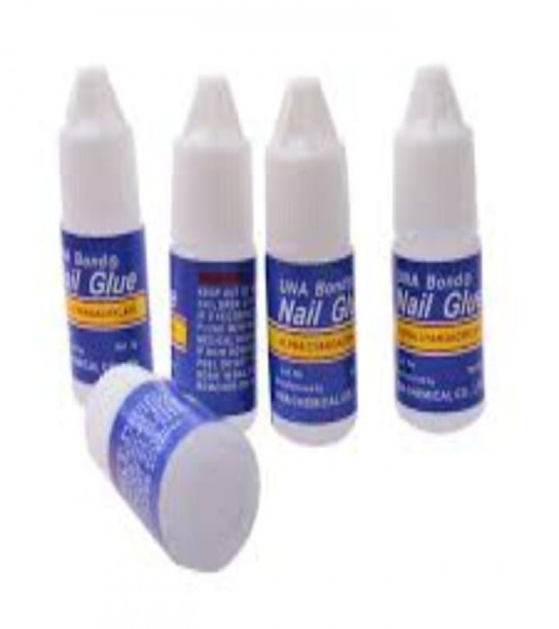 Secure Stylings: Pack of 5 Nails Glue for Long-Lasting and Flawless Nail Art