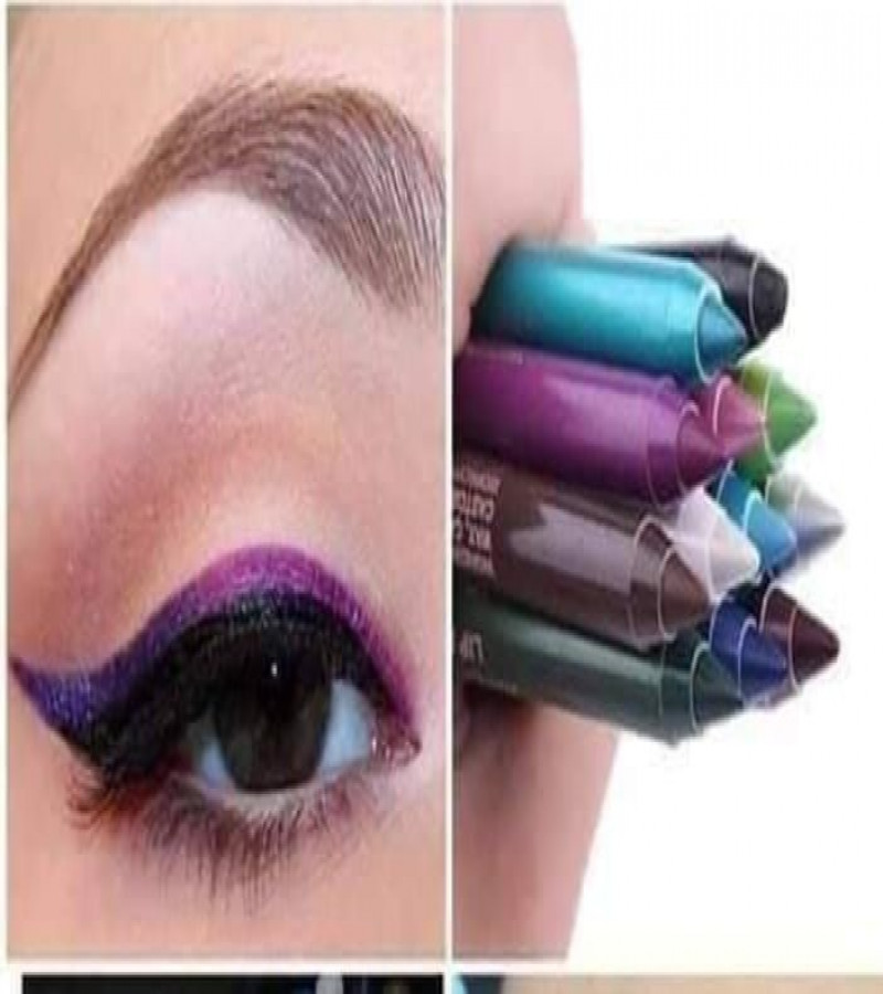 WATER PROOF EYELINER PENCILS PACK OF12